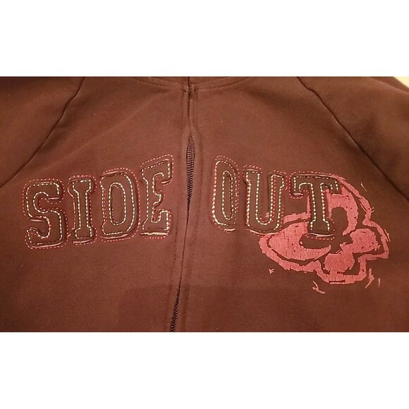 Sideout Zip Up Womens Brown Large - Picture 6 of 6
